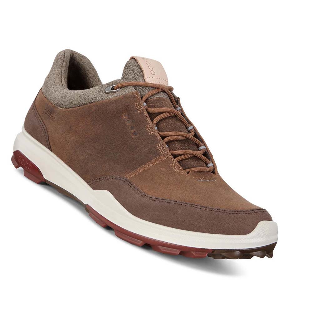 Férfi Ecco Mens Biom Hibrid 3 Gtx Golf Cipő Barna | HU 554TCE